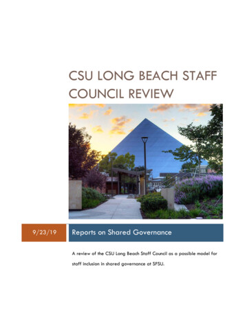 CSU Long Beach Staff Council Review - Human Resources