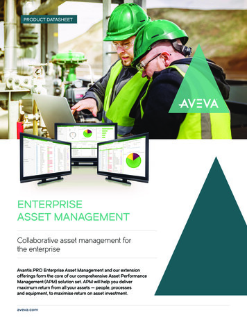 Enterprise Asset Management - Aveva