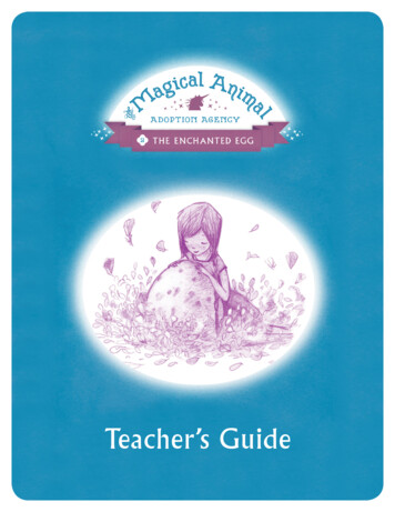 Teacher's Guide - Magical Animal Adoption Agency