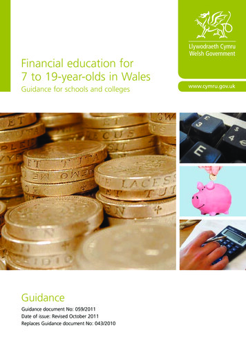 Financial Education For 7 To 19-year-olds In Wales - Hwb