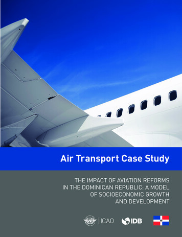 Air Transport Case Study - ICAO
