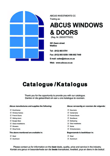 Abcus Windows & Doors