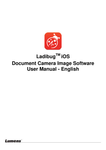 LadibugTM IOS Document Camera Image Software User Manual - English