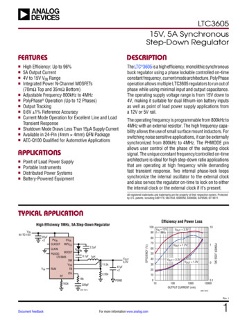 LTC3605 (Rev. I) - Analog Devices