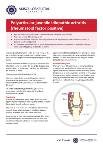 Polyarticular Juvenile Idiopathic Arthritis (rheumatoid Factor Positive)
