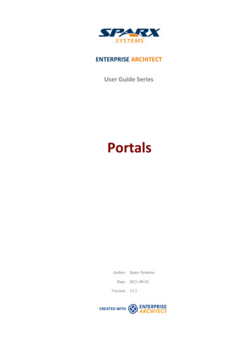 Portals - Enterprise Architect
