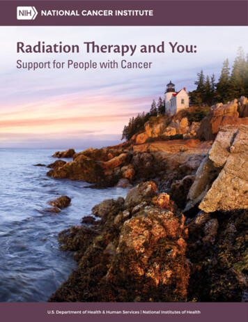 Radiation Therapy And You - National Cancer Institute