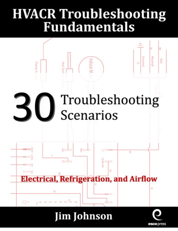 30 Scenarios Troubleshooting - Technical Training Associates