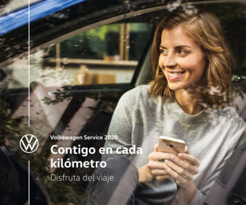 Volkswagen Service 2020 Contigo En Cada Kilómetro
