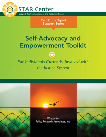 Self-Advocacy And Empowerment Toolkit - University Of Pittsburgh