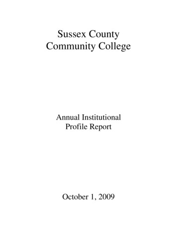 Sussex County Community College - State