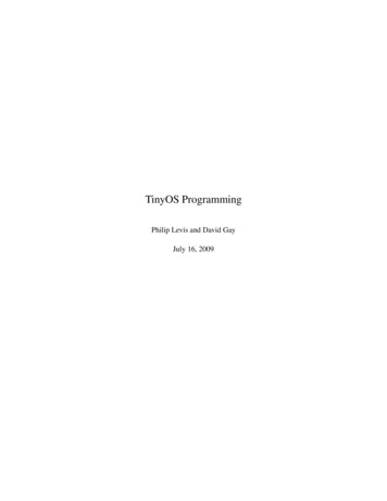 TinyOS Programming - Stanford University
