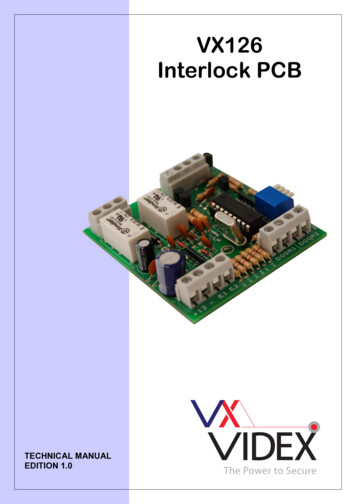 VX126 Interlock PCB - Videxuk 