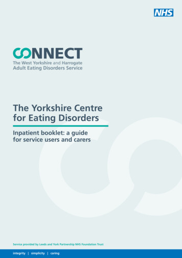 The Yorkshire Centre For Eating Disorders