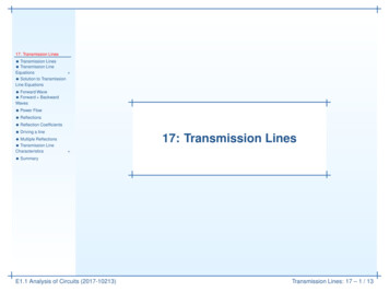 17: Transmission Lines - Imperial College London