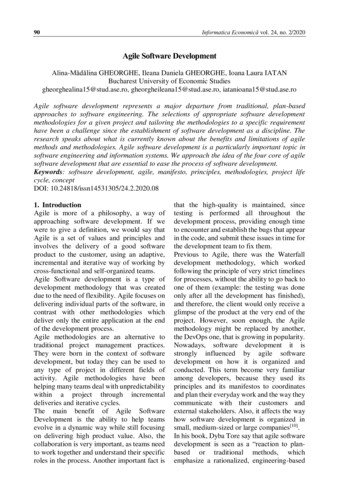 90 Informatica Economică Vol. 24, No. 2/2020 - ASE