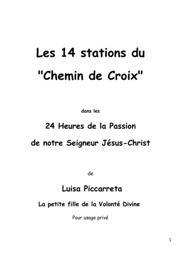 Les 14 Stations Du Chemin De Croix