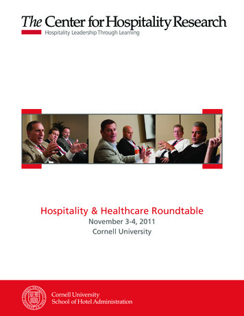 Hospitality & Healthcare Roundtable