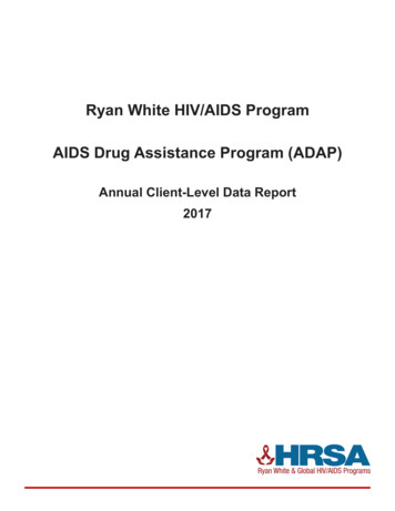 Ryan White HIV/AIDS Program AIDS Drug Assistance Program (ADAP)