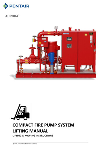 Aurora Compact Fire Pump System Manual - Pentair