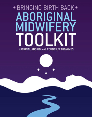 Bringing Birth Back Aboriginal Midwifery Toolkit