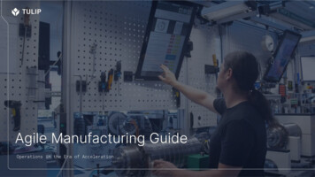 Agile Manufacturing Guide