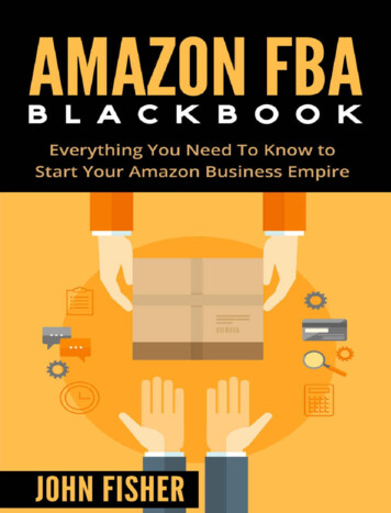 Amazon FBA Blackbook