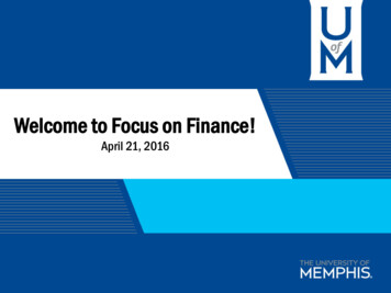 Welcome To Focus On Finance!