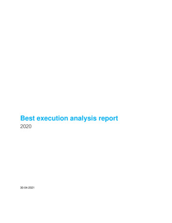 Best Execution Analysis Report - DEGIRO