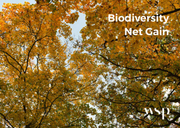 Biodiversity Net Gain - WSP