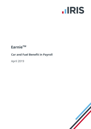 EarnieTM Car And Fuel Benefit In Payroll - IRIS Software