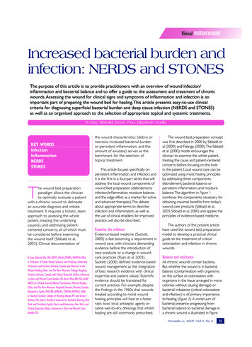 Increased Bacterial Burden And Infection: NERDS And STONES