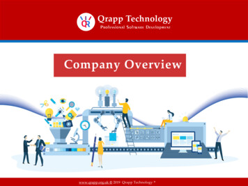 Company Overview - Qrapp .uk