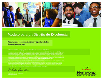 Modelo Para Un Distrito De Excelencia - Hartfordschools 