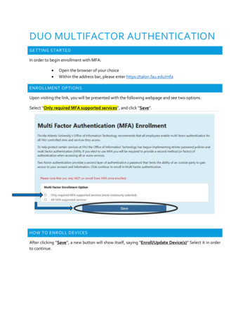 FAU Duo Multifactor Authentication