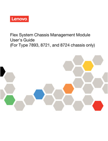 Flex System Chassis Management Module User's Guide (For Type 7893, 8721 .