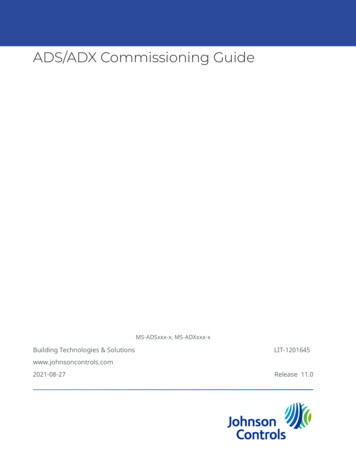 ADS/ADX Commissioning Guide - M.manuals.plus