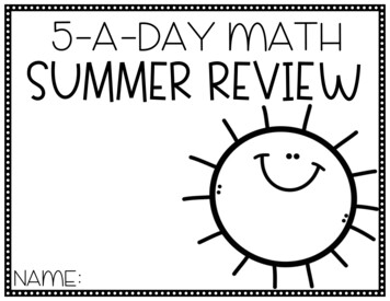 5-a-day Math Summer Review