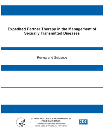 Expedited Partner Therapy In The Management Of Sexually Transmitted .