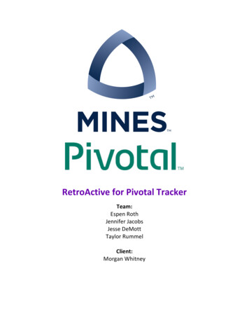 RetroActive For Pivotal Tracker - Computer Science