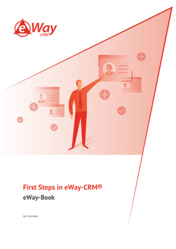 First Steps In Eway - The Best CRM Software For Outlook