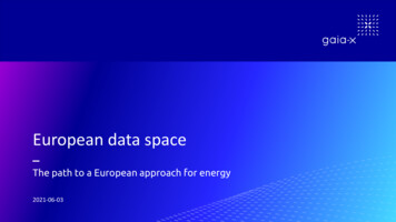 European Data Space - Gaia-X Website