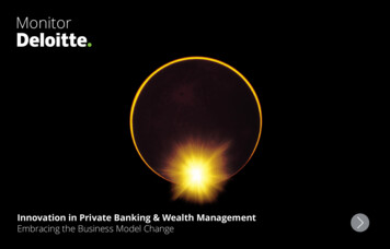 GX GFSI Innovation Private Banking Wealth Management