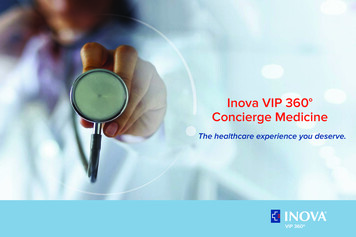 Inova VIP 360 Concierge Medicine