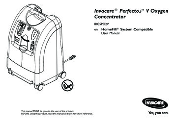 Invacare Perfecto₂₂₂ V Oxygen Concentrator - Blowout Medical