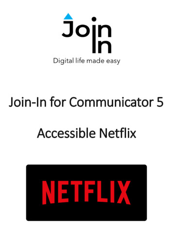 Join-In For C5 - Netflix - D-bur