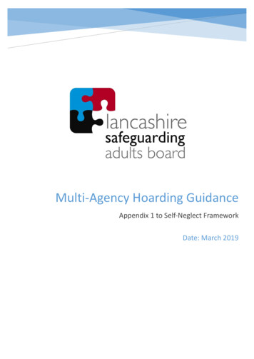 Appendix 1 To Self-Neglect Framework Date: March 2019