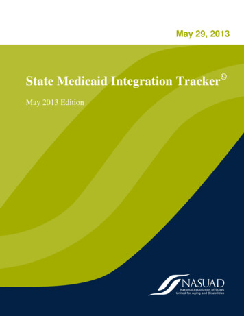 State Medicaid Integration Tracker - ADvancing States