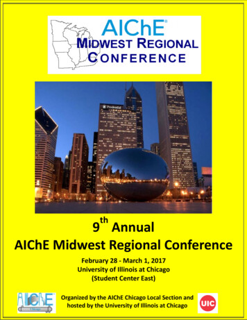 Th Annual AIChE Midwest Regional Conference