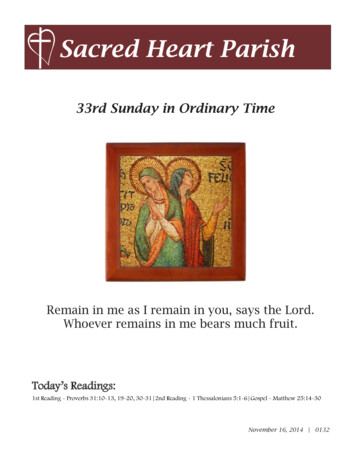 Sacred Heart Parish - Clover Sites